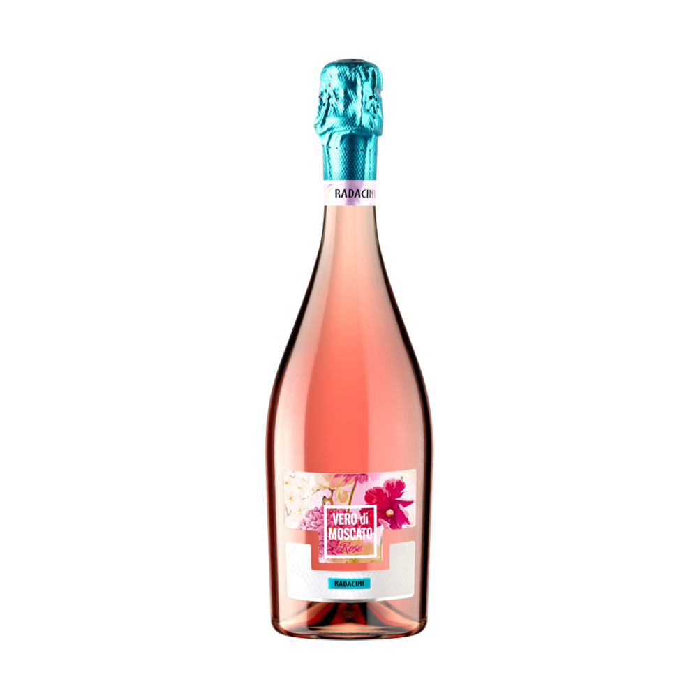Radacini Vin roz dulce Vero di moscato 0.75 l