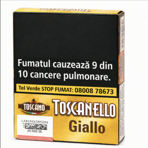 Tigari de foi Toscanello Giallo Vanilla (5buc)