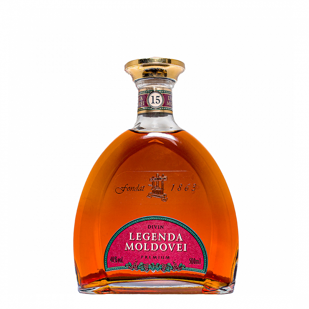 Legenda moldovei Divin premium 15 ani 0.5 l