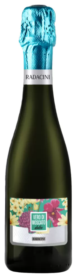 Radacini Vin Spumat Alb dulce Vero di moscato 0.375 l