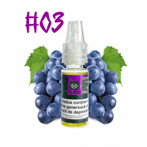 E-Liquid CLAUD 10ml. Grape # 3