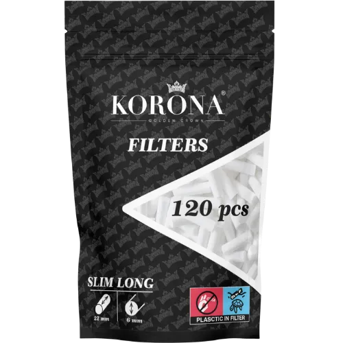 Korona Filters 120 SLIM extra long Korona Filters 120 SLIM extra long