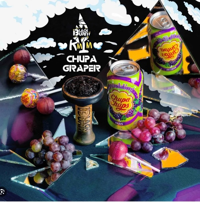 Tutun p-u narghilea Black Burn Chuper Grupper 30 gr. Tutun p-u narghilea Black Burn Chuper Grupper 30 gr.
