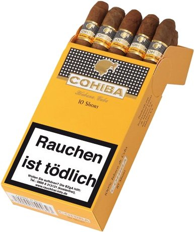 Cohiba shorts 10 ( 10 шт.) (пачка 10 buc.)) Cohiba shorts 10 ( 10 шт.) (пачка 10 buc.))