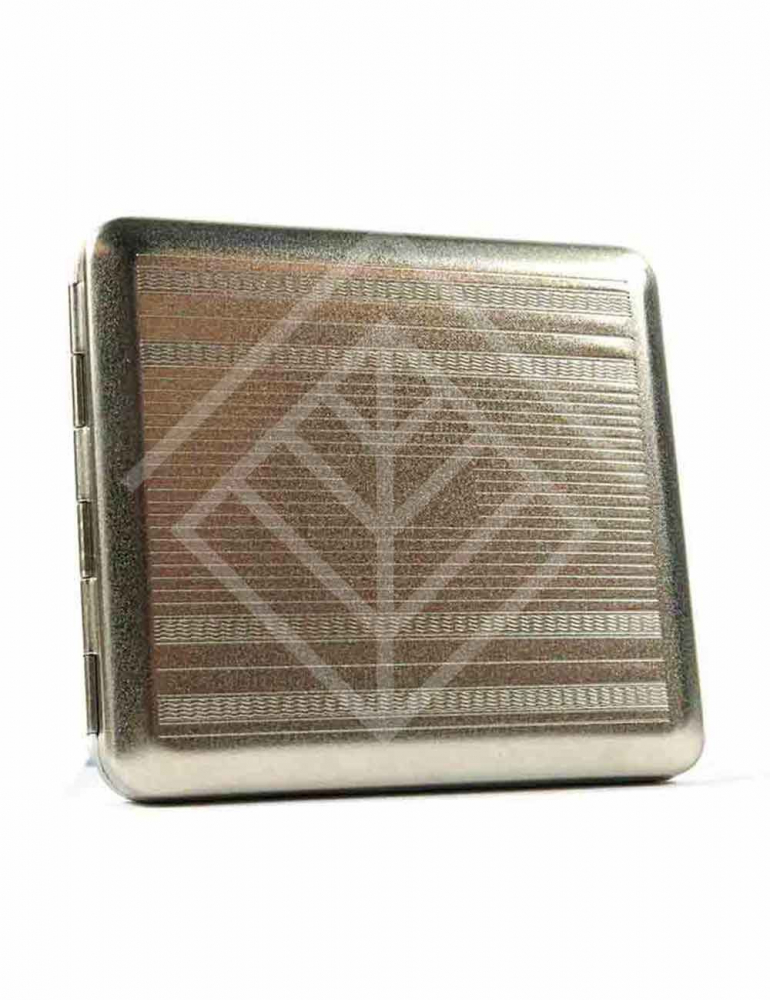 Portsigar nichel Stoll 907S17 (18 cigari King Size) Portsigar nichel Stoll 907S17 (18 cigari King Size)