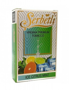 Tutun p-u narghilea SERBETLI 50GR IC CITRUS MINT