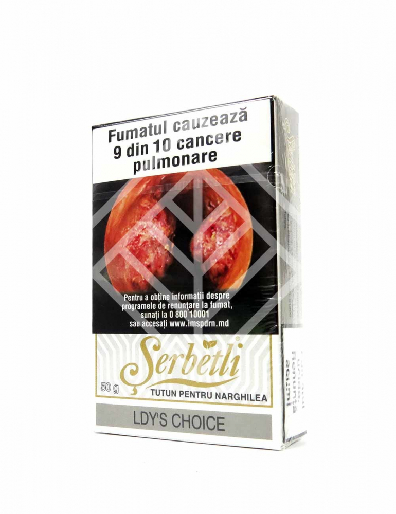 Tutun p-u narghilea SERBETLI 50GR LADY'S CHOICE