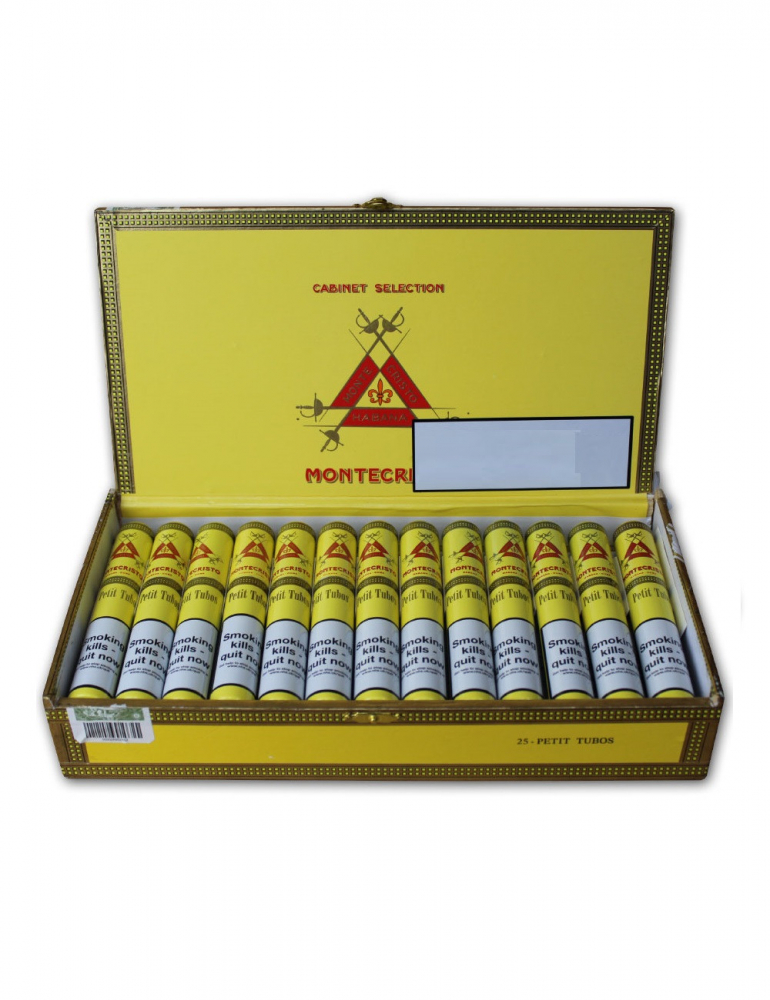 Trabucuri MONTECRISTO  Petit Tubos(cutie 10)