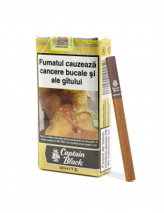 Tigari de foi Captain Black Little Cigars White