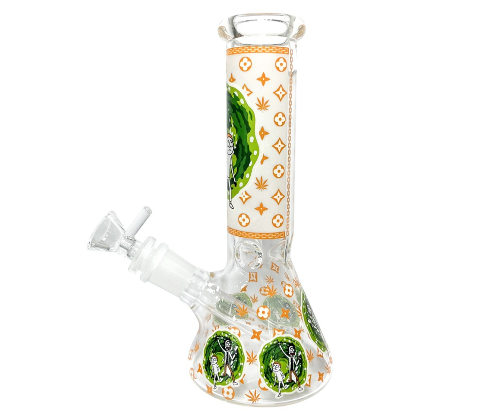 Bong Glass JNBG lumin Rick & Morty Bong Glass JNBG lumin Rick & Morty