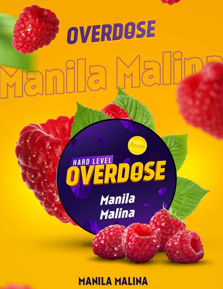 Overdose Manila Malina 100 gr., , buc Overdose Manila Malina 100 gr., , buc