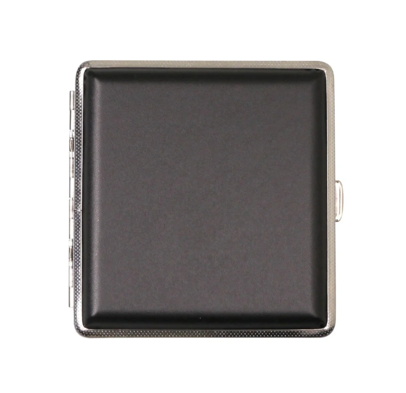 Портсигар leatherette black 20 cigar Портсигар leatherette black 20 cigar