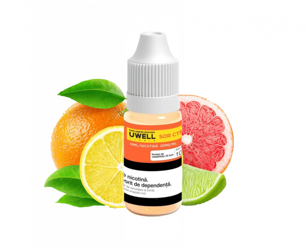 E-Liquid UWELL 10 ml. (SOUR CITRUS MIX) №03 E-Liquid UWELL 10 ml. (SOUR CITRUS MIX) №03
