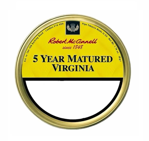 Табак трубочный Robert McConnell 5 Year Matured Virginia 50гр Табак трубочный Robert McConnell 5 Year Matured Virginia 50гр