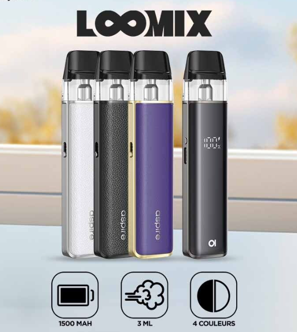 Aspire Loomix Gunmetal Aspire Loomix Gunmetal