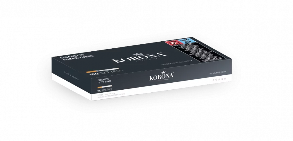 Cigarette Filter Tubes Korona 100 Cigarette Filter Tubes Korona 100