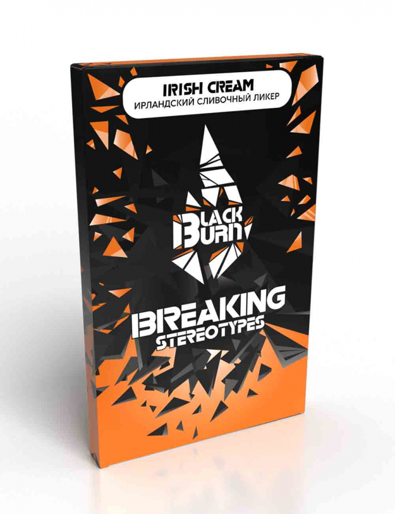 Tutun p-u narghilea Black Burn Irish Crm 100 gr. Tutun p-u narghilea Black Burn Irish Crm 100 gr.