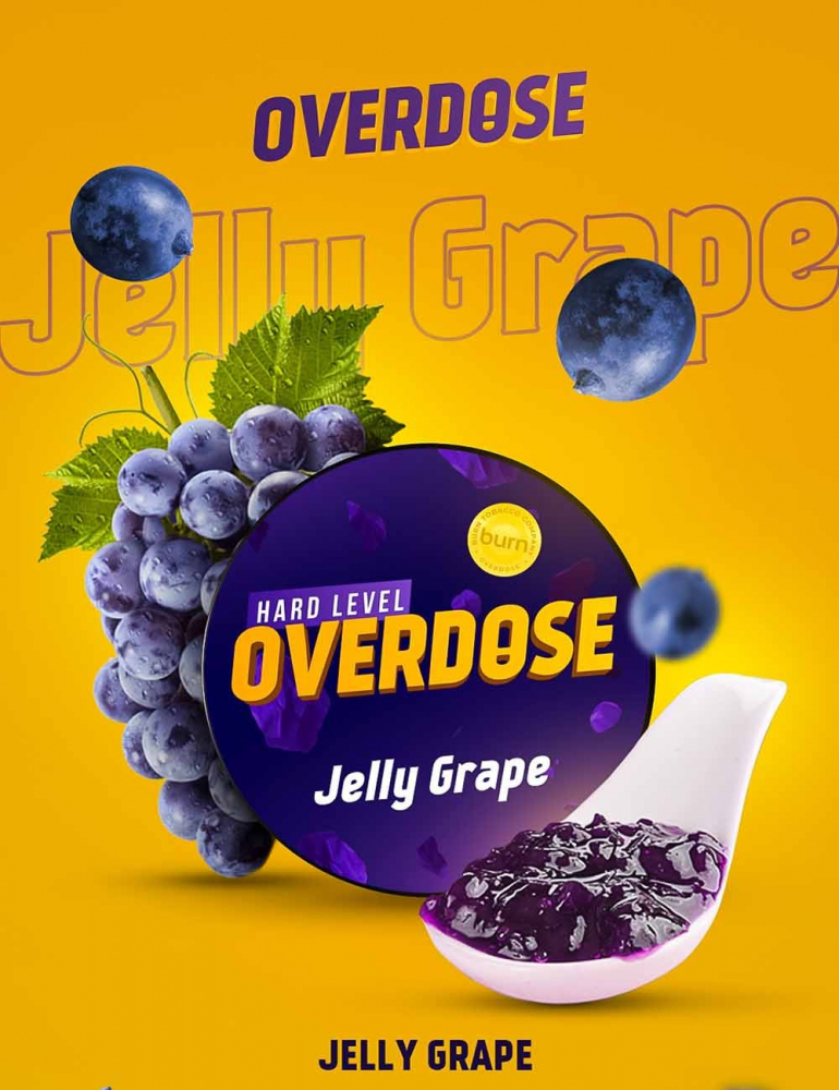 Overdose Jelly Grape 100 gr., , buc Overdose Jelly Grape 100 gr., , buc