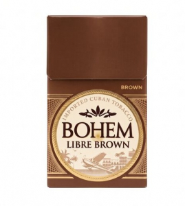 Tigari de foi Bohem Libre Brown (Chocolate) 