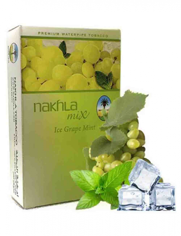 Табак Nakhla Лед Виноград+Мята (Ice Grape/Mint) 50gr. Табак Nakhla Лед Виноград+Мята (Ice Grape/Mint) 50gr.