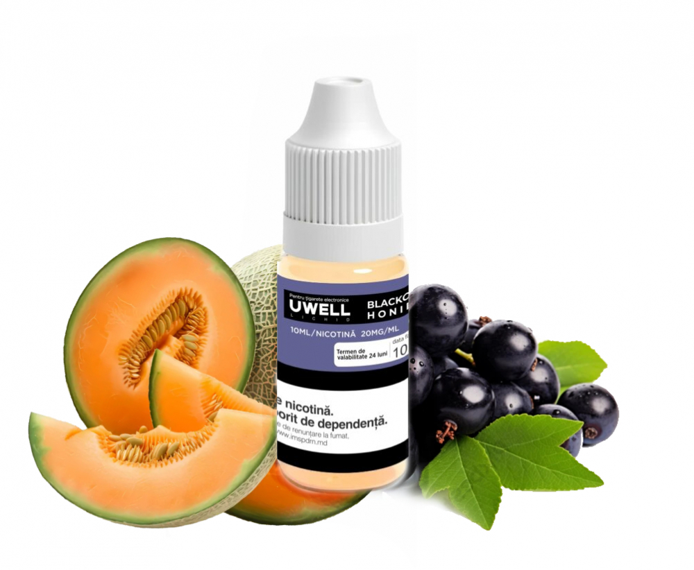 E-Liquid UWELL 10 ml. (Blackcurrant Honeydaw) №10 E-Liquid UWELL 10 ml. (Blackcurrant Honeydaw) №10