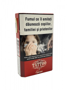 Tigari de foi Tattoo King Size Red (Cherry)