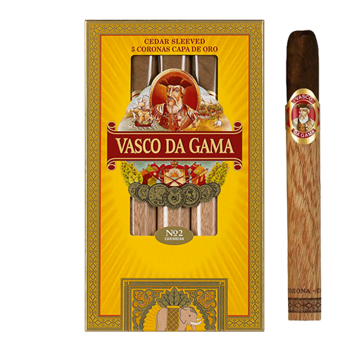 Сигара VASCO DA GAMA CORONAS NO.2 CLARO /5 Сигара VASCO DA GAMA CORONAS NO.2 CLARO /5