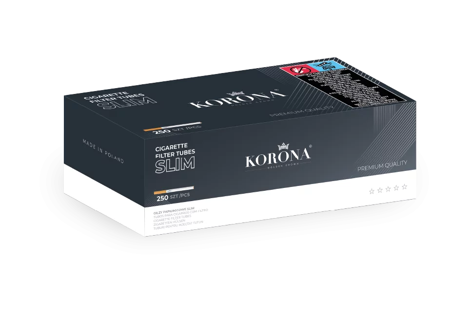 Cigarette Filter Tubes Korona Slim 250 Cigarette Filter Tubes Korona Slim 250