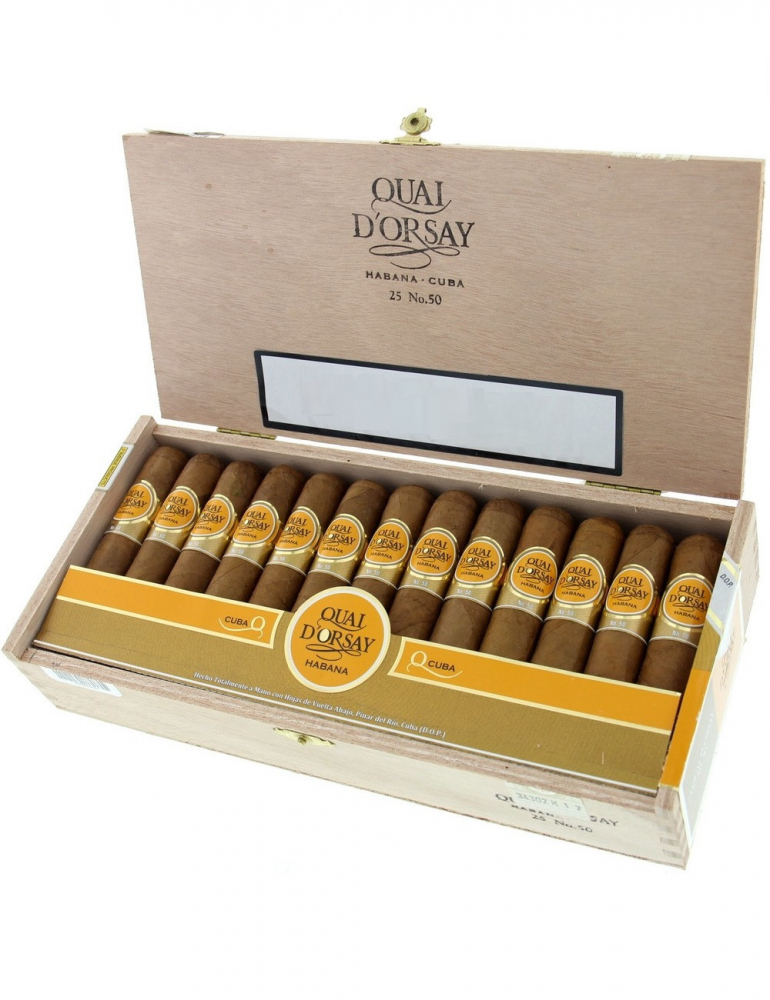 Trabucuri Quai D'orsay № 50 (cutie 25,cutie (25 buc.)) Trabucuri Quai D'orsay № 50 (cutie 25,cutie (25 buc.))