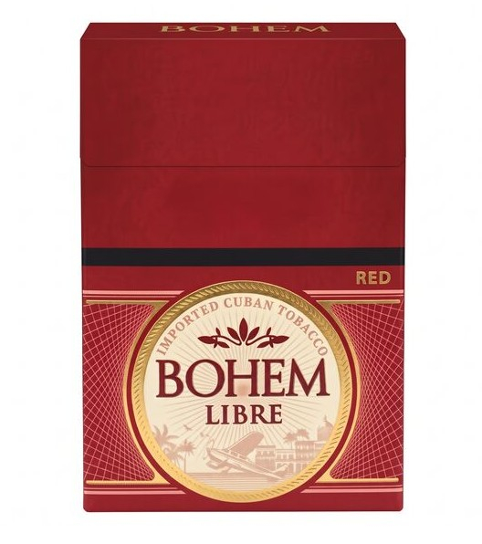 Tigari de foi BOHEM LIBRE RED (Cherry) Tigari de foi BOHEM LIBRE RED (Cherry)