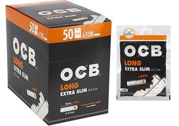Фильтры OCB EXTRA SLIM LONG (пакет 120шт) Фильтры OCB EXTRA SLIM LONG (пакет 120шт)